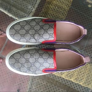 Gucci slip on sneakers authentic